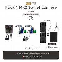 Location Sono Pack 4 MK2 son et lumière