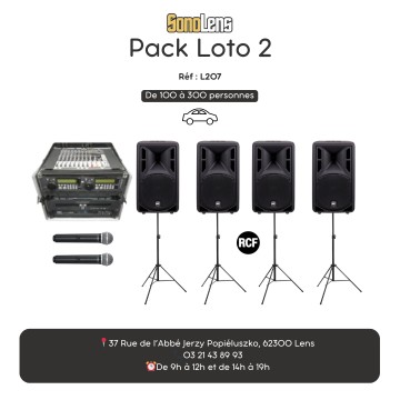 Location Pack Son Loto 2