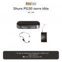 Location Micro HF Shure SERRE TETE PG30