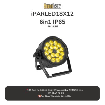 Location iPARLED18X12 6in1 IP65