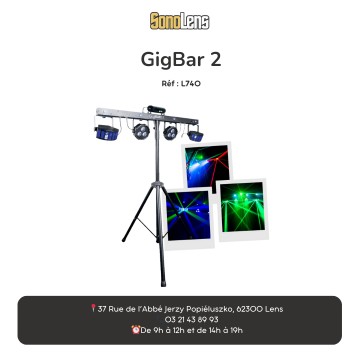 Location Gigbar 2 - Chauvet