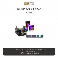 Location Laser RVB KUB 1500