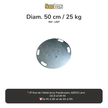 Location embase lourde 35 kg