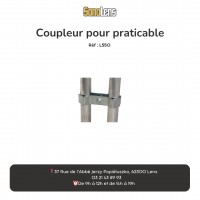 Location coupleur pour praticable