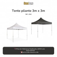 Location Tente Pliante 3m x 3m